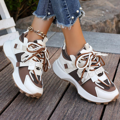 Clean Low-Top Platform Sneakers